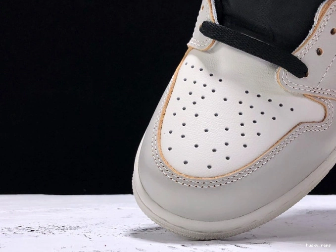 Cheap Husky Jordan CD6578-006 Nike 1 Air OG SB x High Light Bone 0721